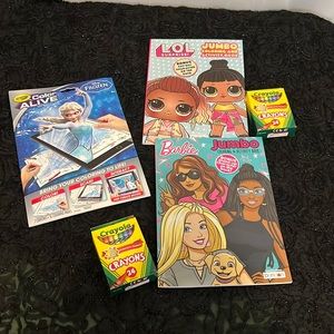Coloring and activity book bundle
